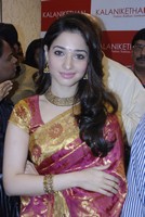 Tamanna Cute Photos in Saree